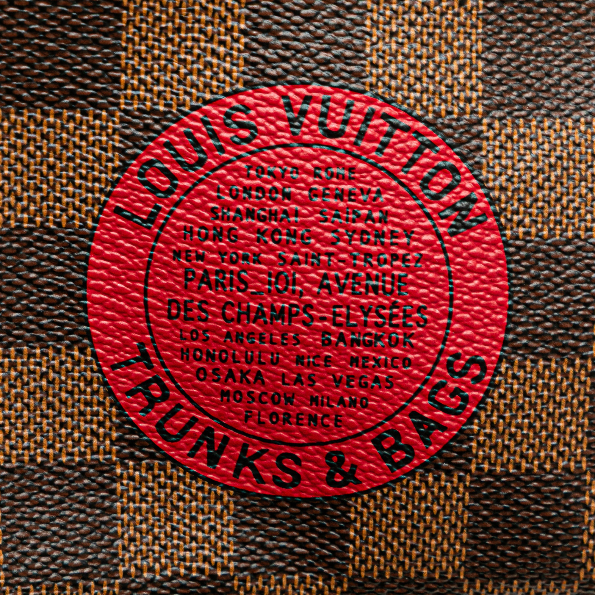 Damier Ebene Trunks and Bags Mini Pochette Accessoires