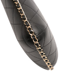 CC Quilted Lambskin Chain Around Phone Holder