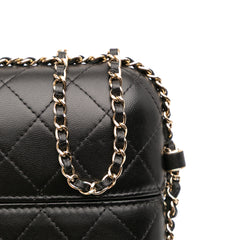 CC Quilted Lambskin Chain Around Phone Holder