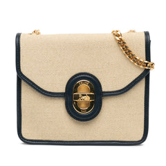 Canvas Sulky Clutch With Chain