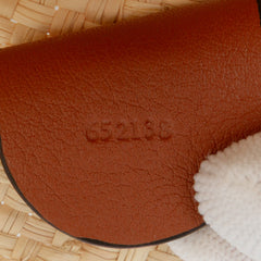 Paulas Ibiza Small Anagram Raffia Tote