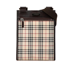 House Check Canvas Crossbody