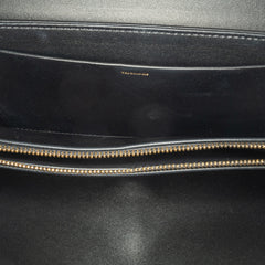 Leather Trapeze Triomphe Shoulder Bag