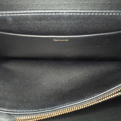 Leather Trapeze Triomphe Shoulder Bag