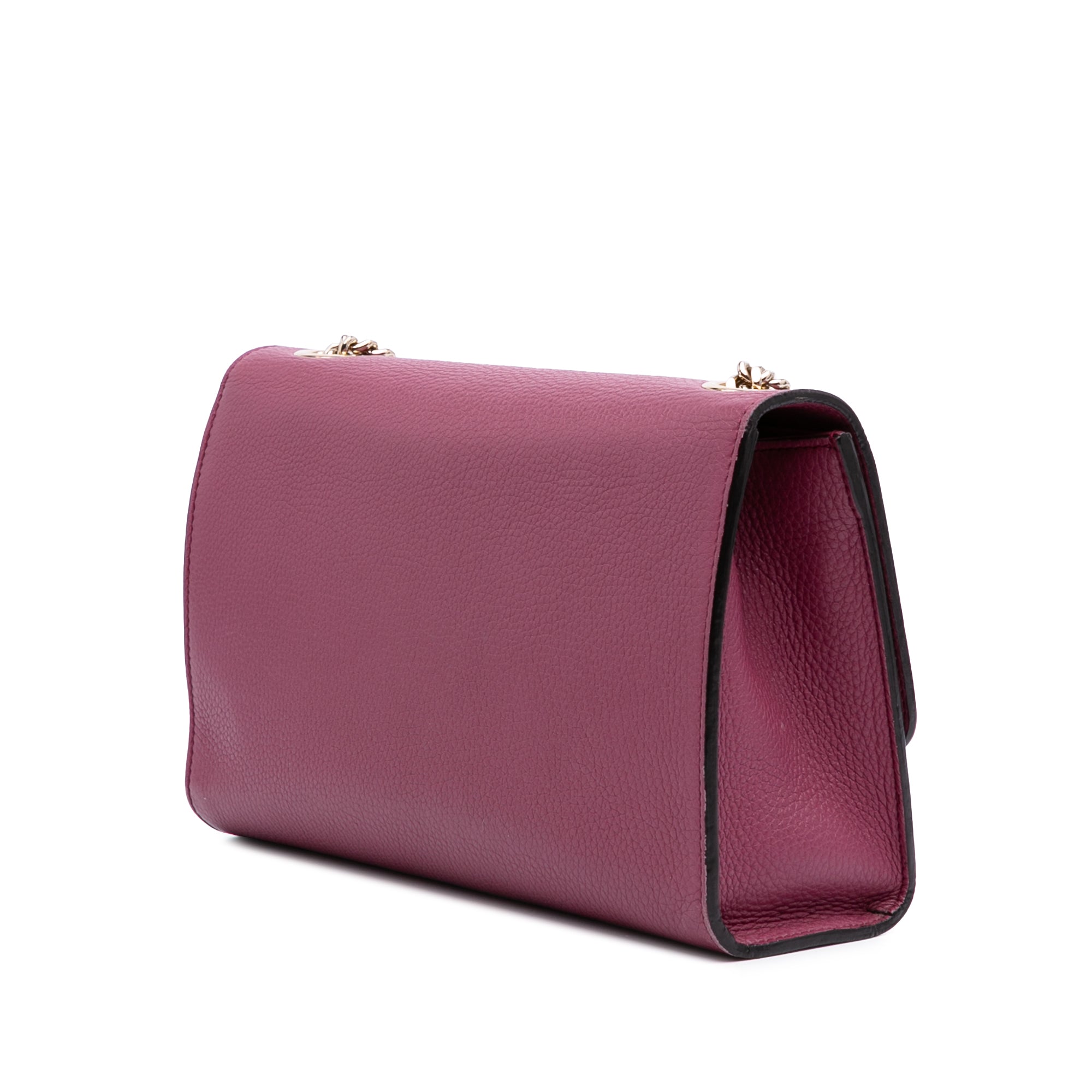 Medium Leather Miss Bamboo Crossbody