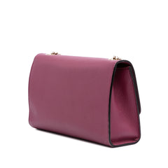 Medium Leather Miss Bamboo Crossbody