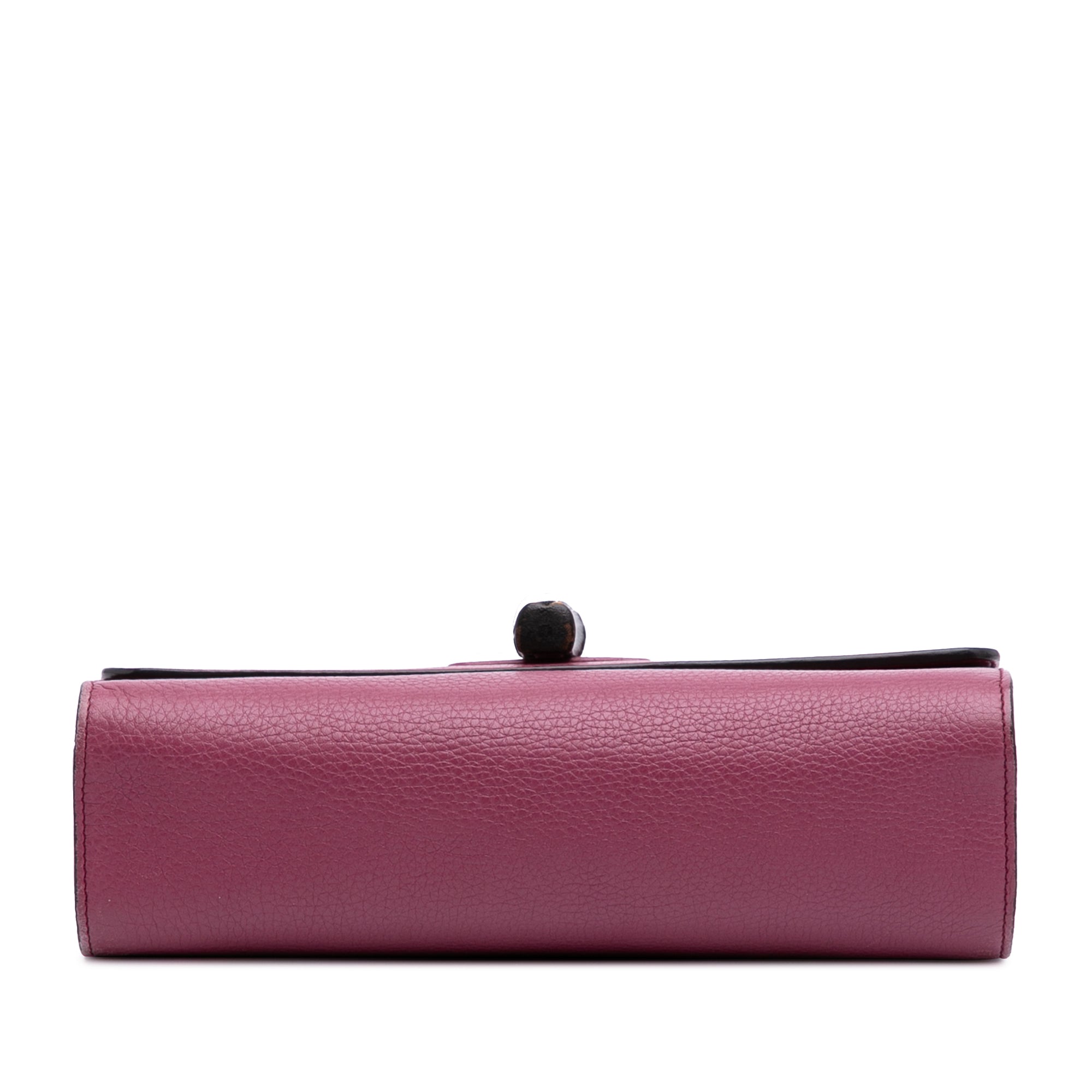Medium Leather Miss Bamboo Crossbody
