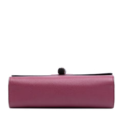 Medium Leather Miss Bamboo Crossbody