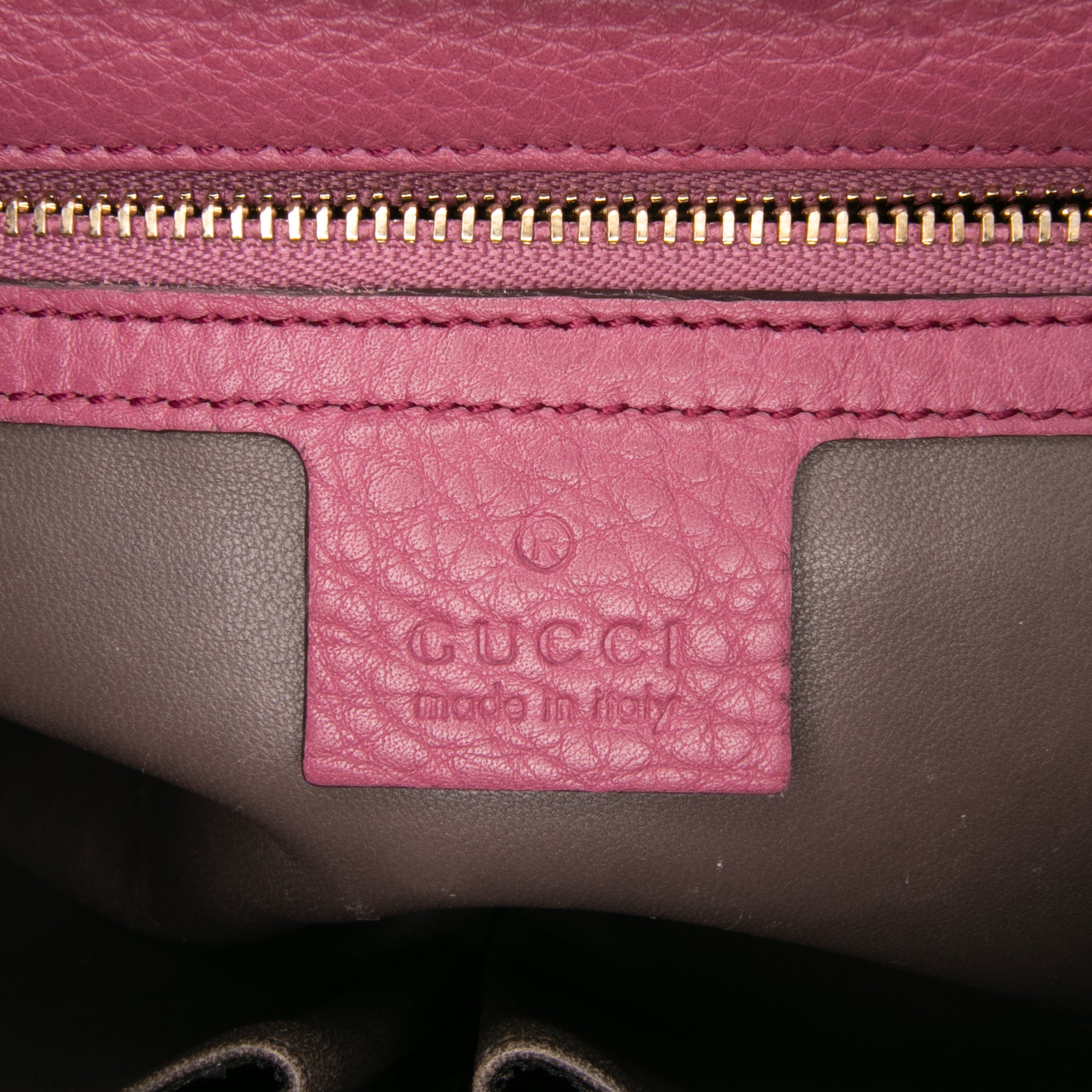 Medium Leather Miss Bamboo Crossbody