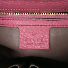 Medium Leather Miss Bamboo Crossbody