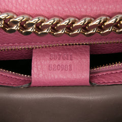 Medium Leather Miss Bamboo Crossbody
