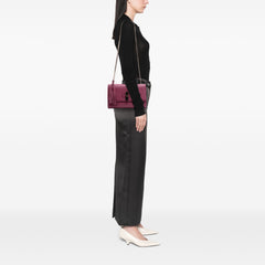 Medium Leather Miss Bamboo Crossbody