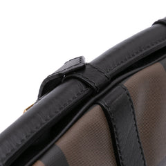 Smoke Check Studded Coated Canvas Cadet Satchel