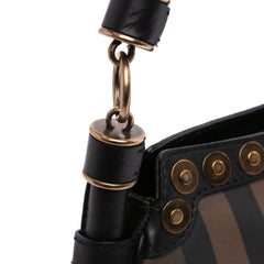 Smoke Check Studded Coated Canvas Cadet Satchel