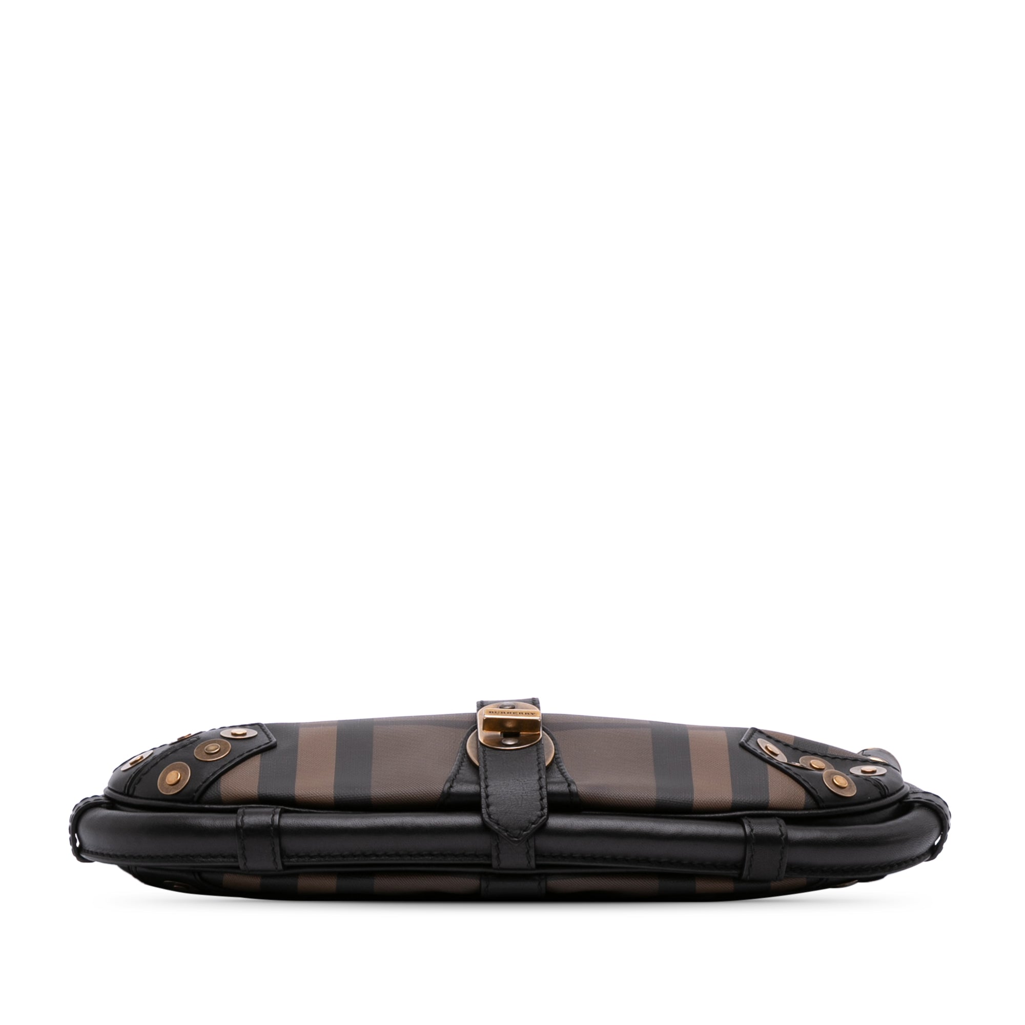 Smoke Check Studded Coated Canvas Cadet Satchel