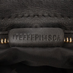 Smoke Check Studded Coated Canvas Cadet Satchel