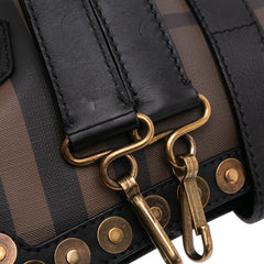 Smoke Check Studded Coated Canvas Cadet Satchel