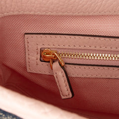 Limited Edition Small GG Embroidered Denim Floral Jackie 1961 Crossbody