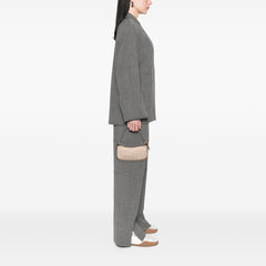 C Macadam Canvas Shoulder Bag