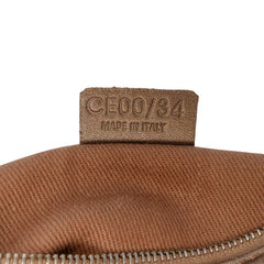 C Macadam Canvas Shoulder Bag