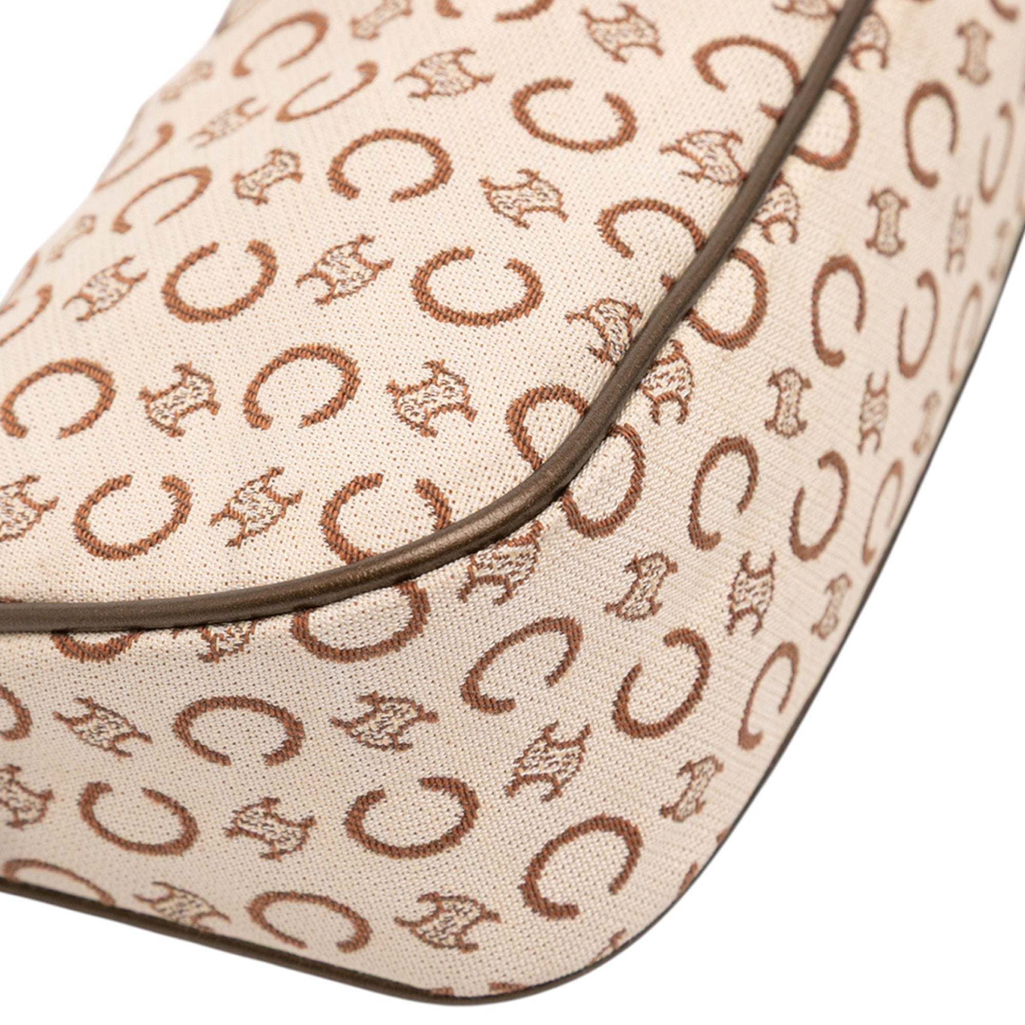 C Macadam Canvas Shoulder Bag