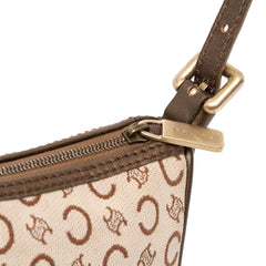 C Macadam Canvas Shoulder Bag