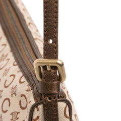 C Macadam Canvas Shoulder Bag