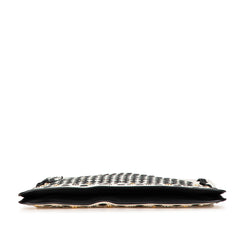 Nappa Intrecciato Check Grommet Palio Crossbody