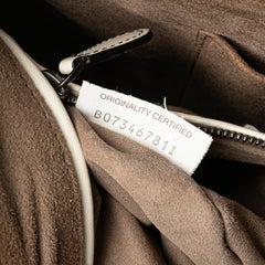 Nappa Intrecciato Check Grommet Palio Crossbody