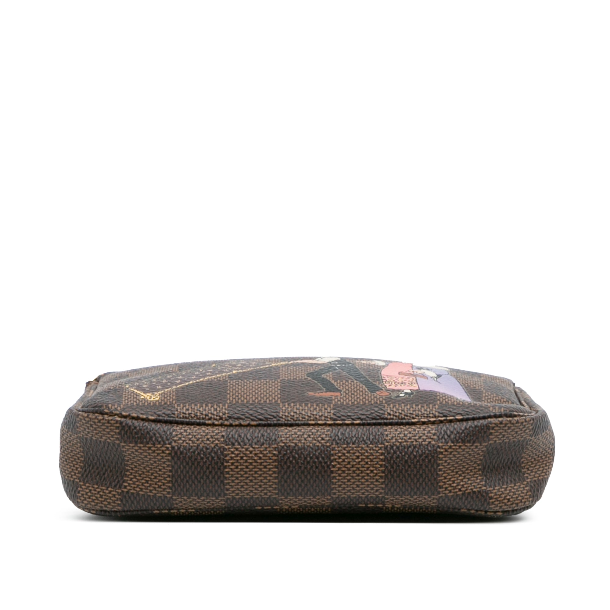 Damier Ebene Illustre Mini Pochette Accessories