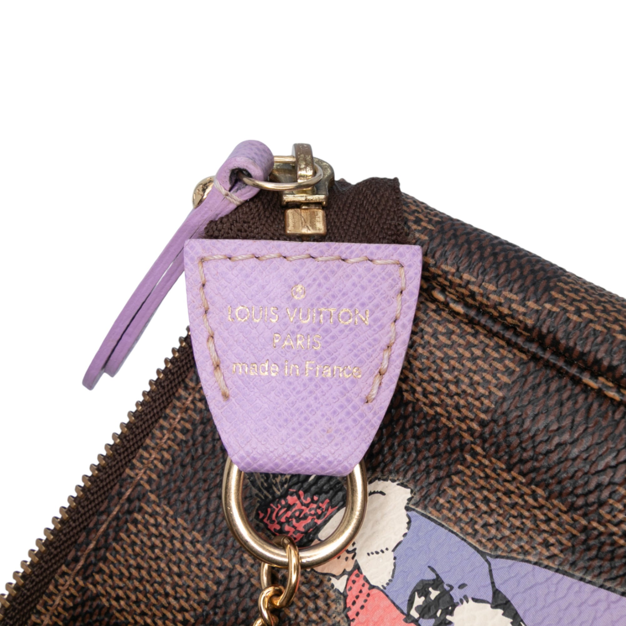 Damier Ebene Illustre Mini Pochette Accessories