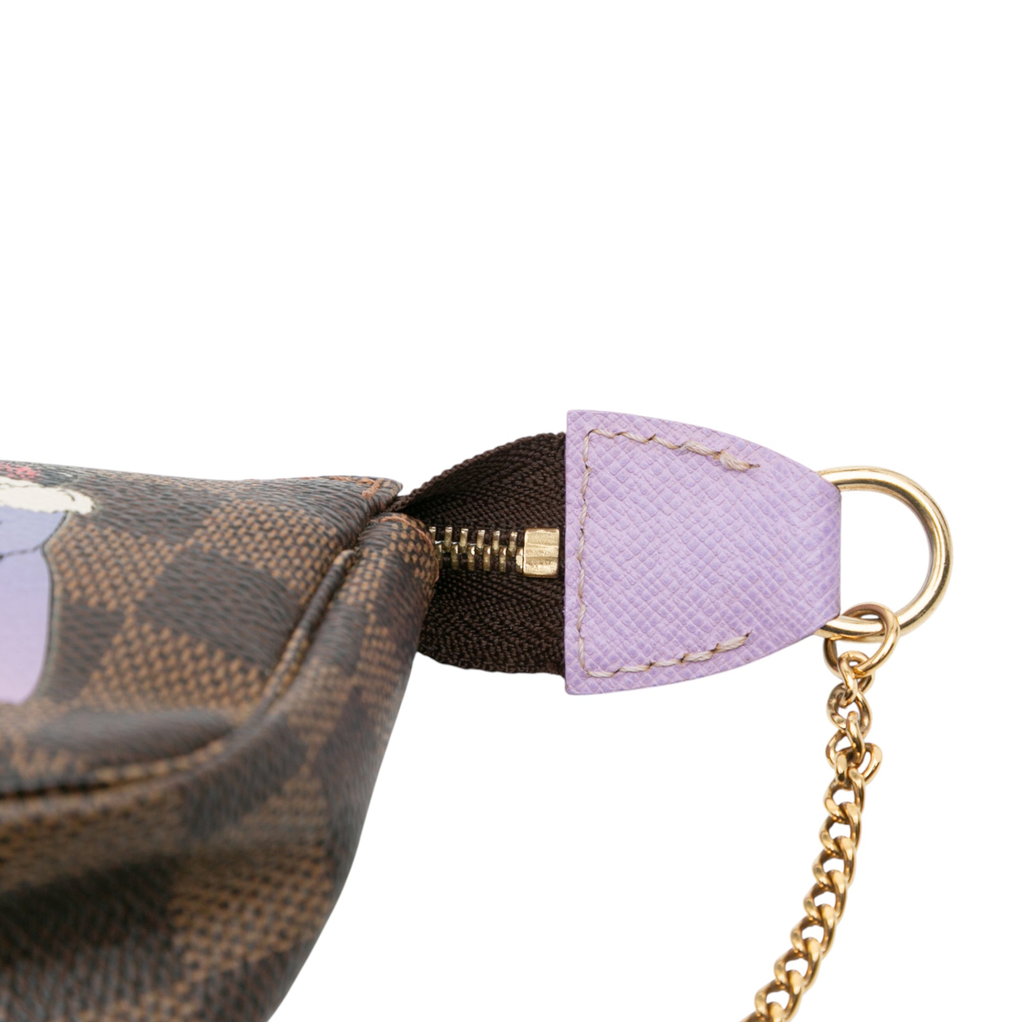 Damier Ebene Illustre Mini Pochette Accessories