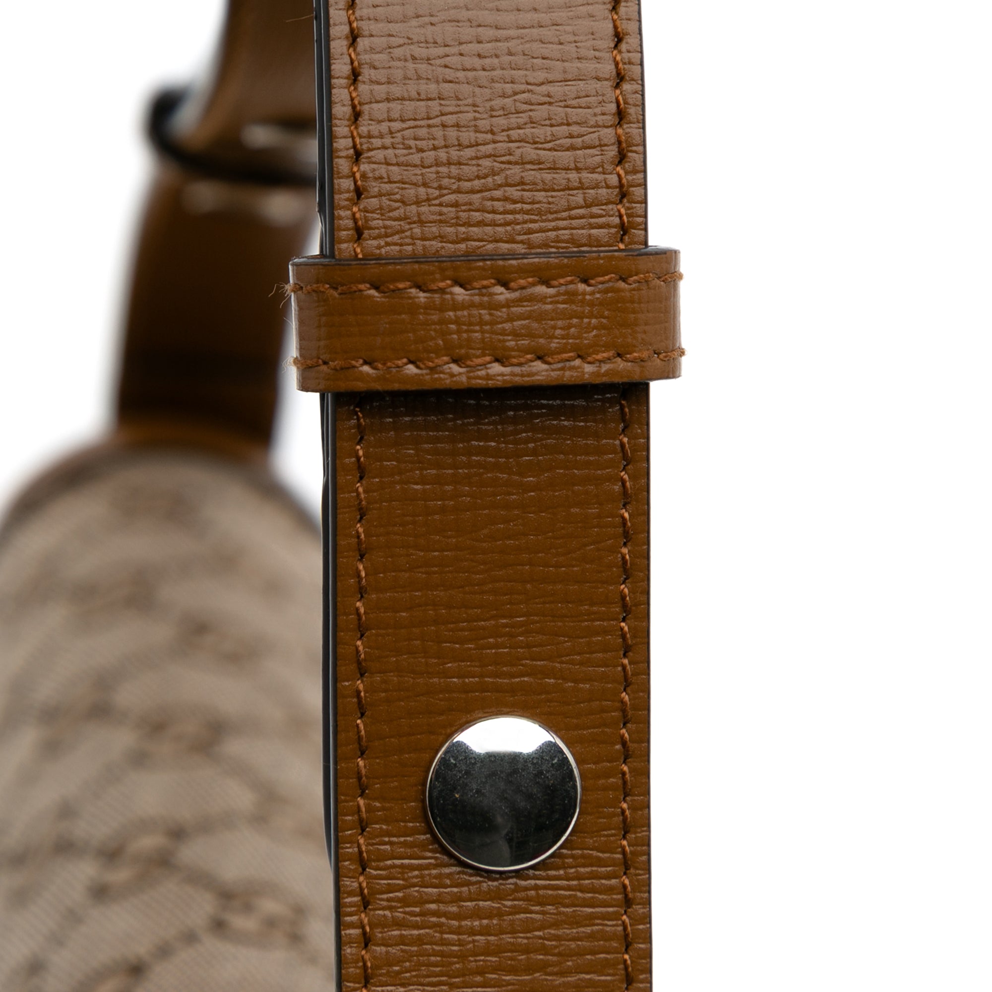 GG Canvas Asymmetric Horsebit 1955 Shoulder Bag