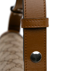 GG Canvas Asymmetric Horsebit 1955 Shoulder Bag