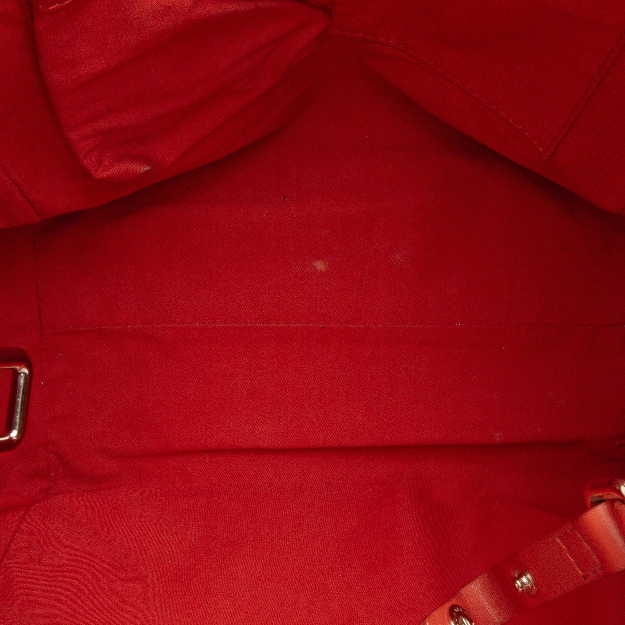 Small Leather Trimmed Haymarket Check Coated Canvas Canterbury Tote