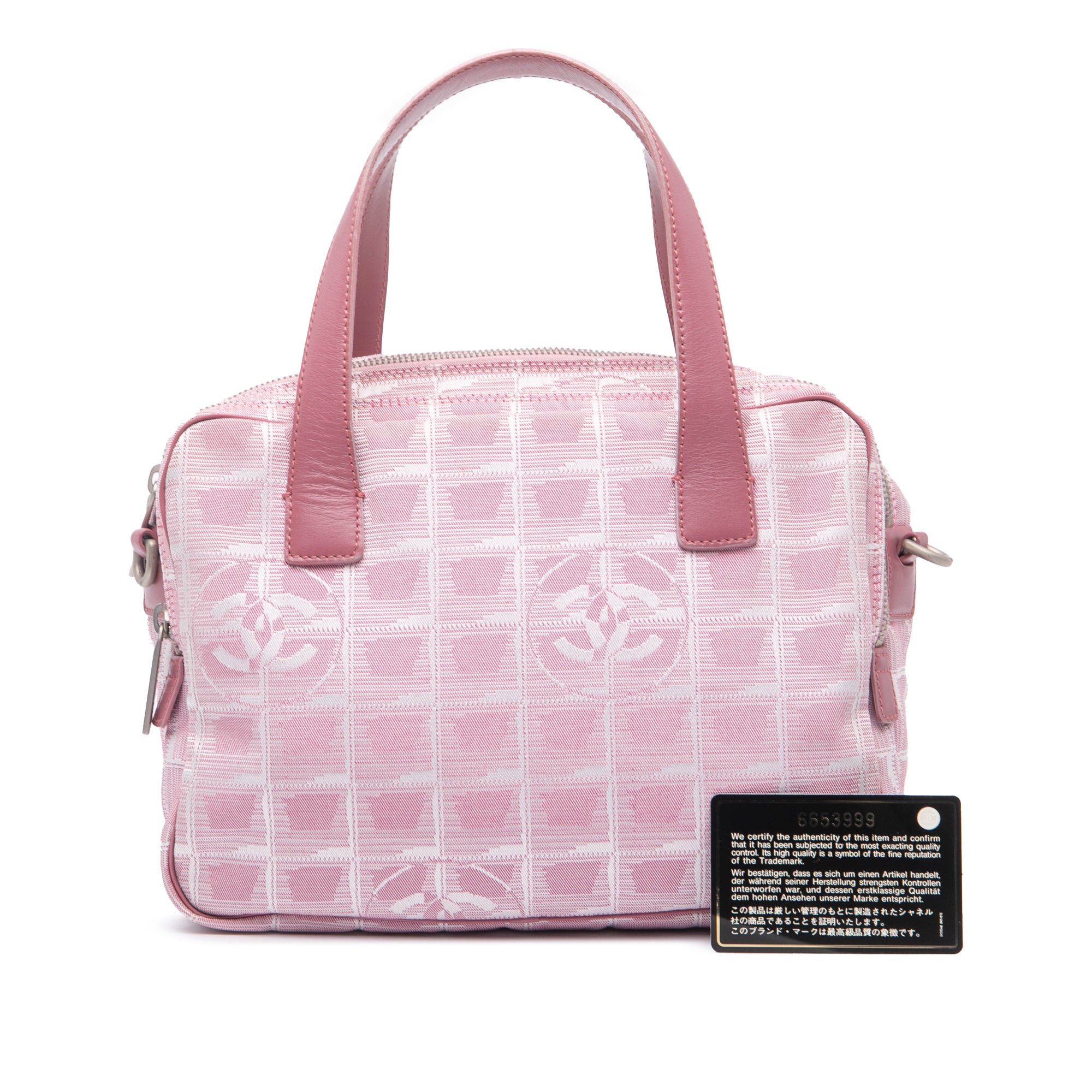 New Travel Line Nylon Satchel