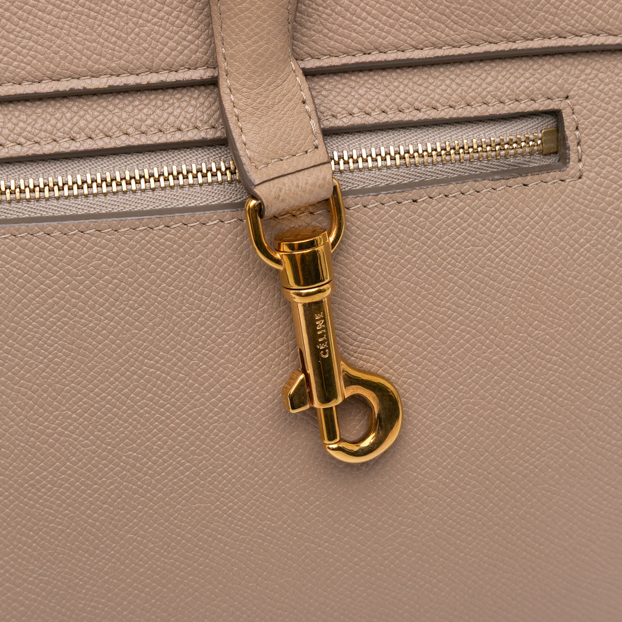 Micro Grained Calfskin Belt Bag
