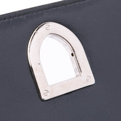 Medium Metallic Patent Microcannage Diorama Flap