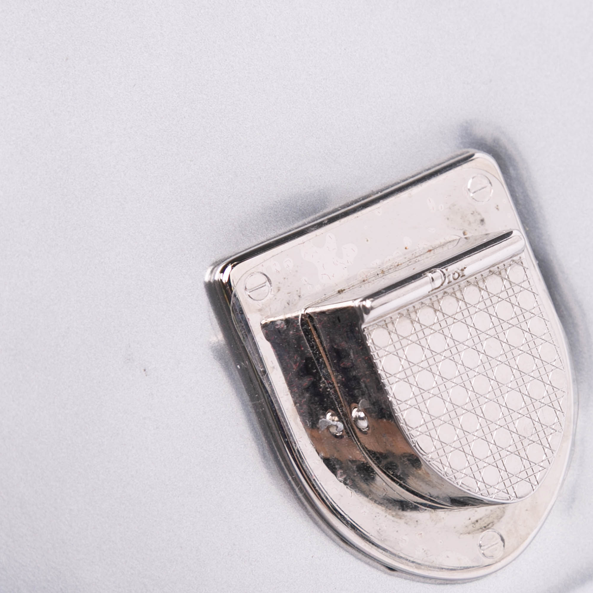 Medium Metallic Patent Microcannage Diorama Flap
