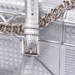 Medium Metallic Patent Microcannage Diorama Flap
