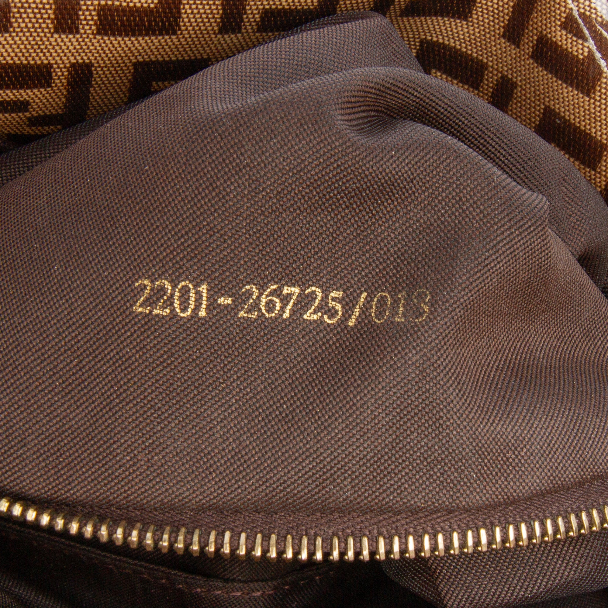Zucchino Crystal Double Flap Shoulder Bag