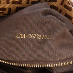 Zucchino Crystal Double Flap Shoulder Bag