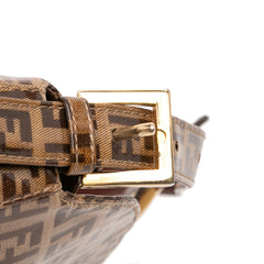 Zucchino Crystal Double Flap Shoulder Bag