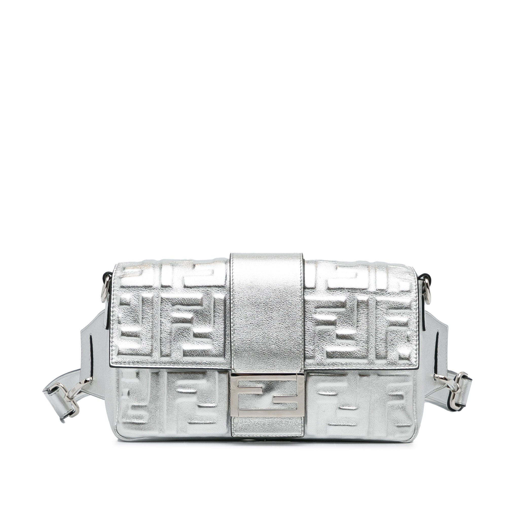 Zucca Embossed Baguette Belt Bag_0