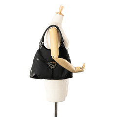 Canvas Reins Shoulder Bag