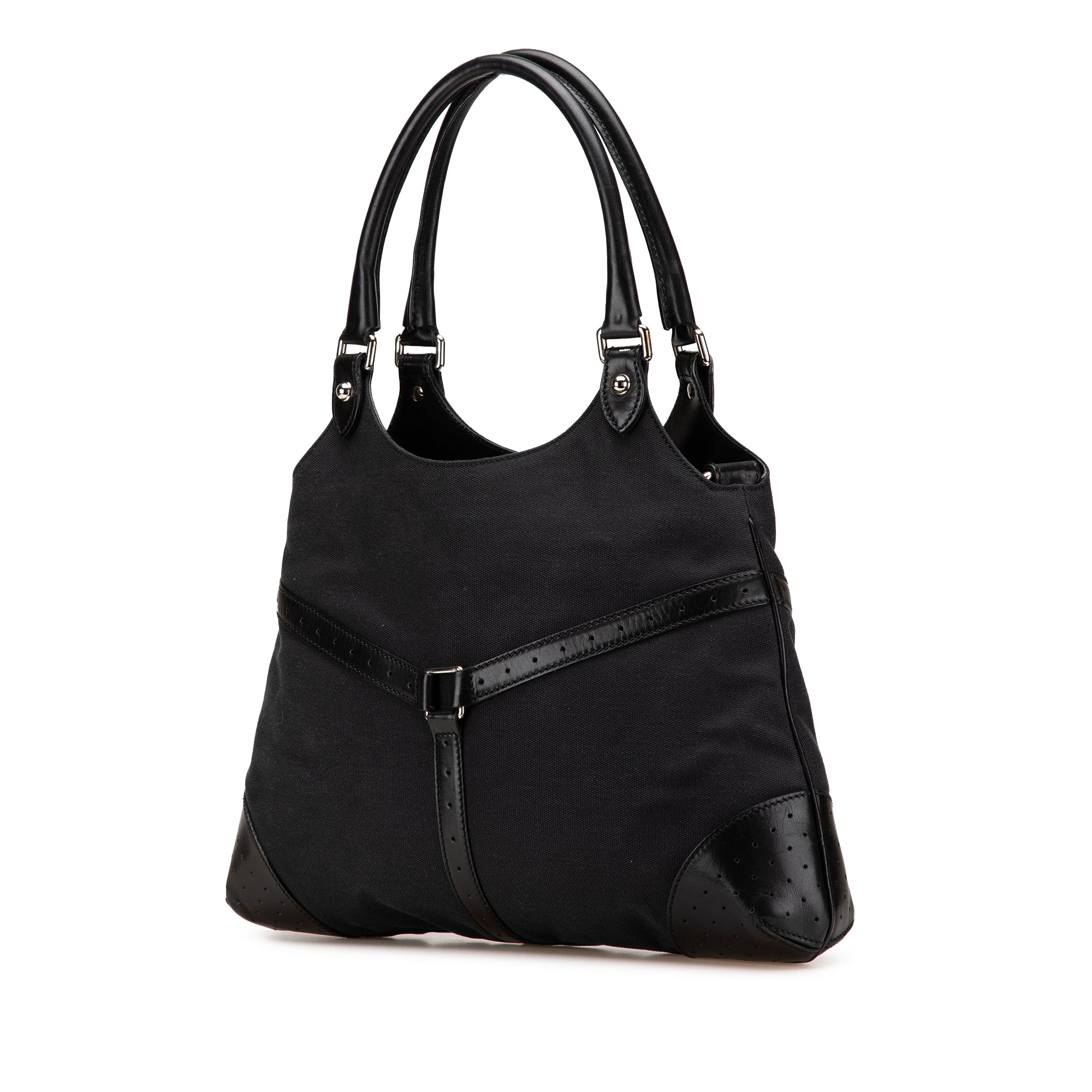 Canvas Reins Shoulder Bag