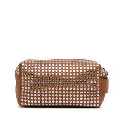 Studded Leather Cosmetic Pouch_2