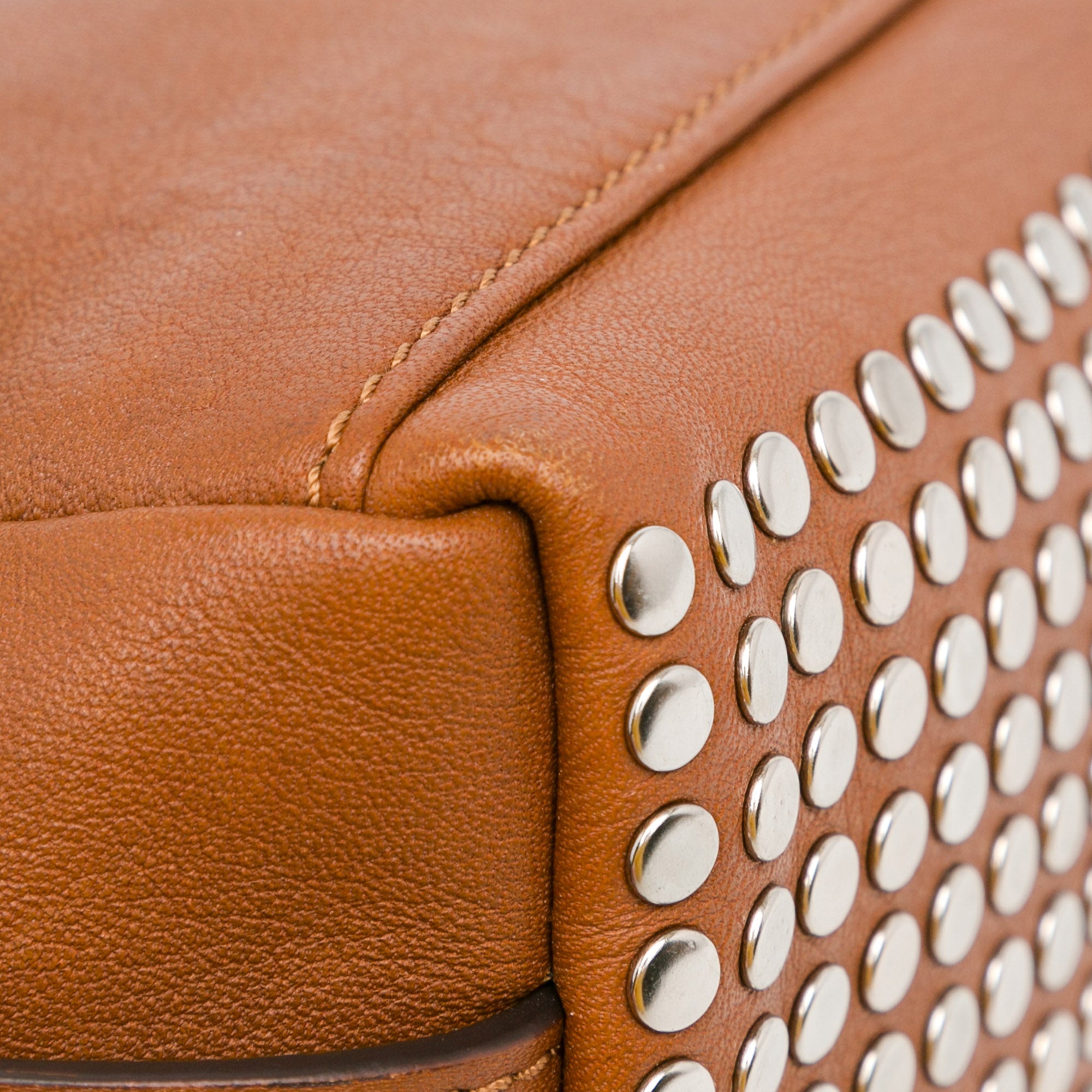 Studded Leather Cosmetic Pouch_8