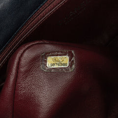 Washed Lambskin Studded Metal Beauty Flap