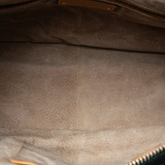 Canvas Canapa Righe Striped Satchel